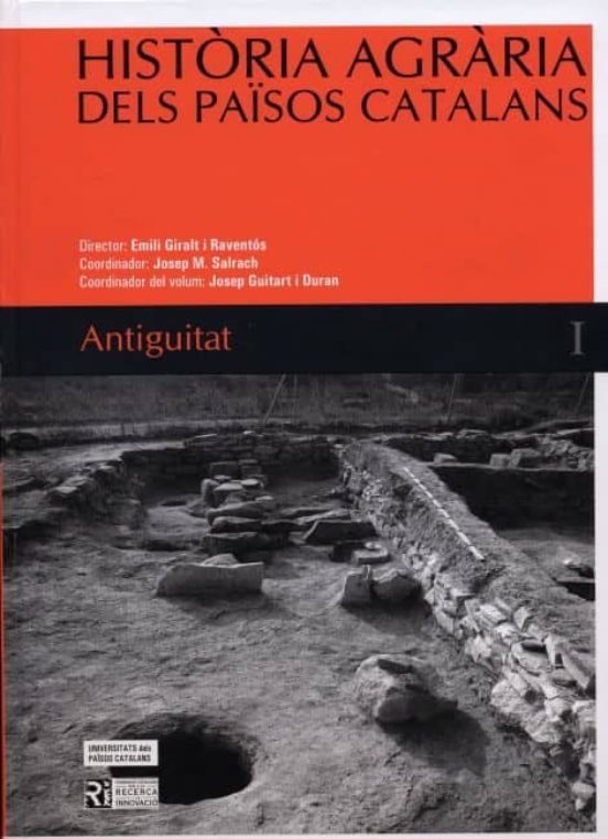 HISTORIA AGRARIA DELS PAISOS CATALANS I ANTIGUITAT EMILI GIRALT I RAVENTOS Casa del Libro