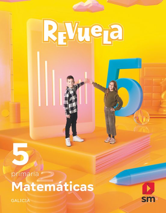 MatemÁticas 5º Educacion Primaria Proyecto Revuela Galicia Ed 2022 Con Isbn 9788419098160 Casa 2437