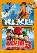 ice age 4 + alvin 3 (dvd)-8420266957832 ice age 4 + alvin 3 (dvd)-8420266957832