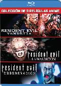 resident evil: vendetta (pack animacion 3 peliculas)- blu ray --8414533107365 resident evil: vendetta (pack animacion 3 peliculas)- blu ray --8414533107365