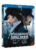pack sherlock holmes 1+2 black metal edition - blu ray --8420266020703 pack sherlock holmes 1+2 black metal edition - blu ray --8420266020703